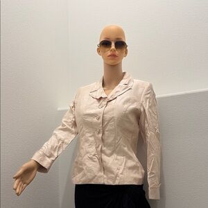 Vintage Albert Nipon Light Cream Suit Jacket